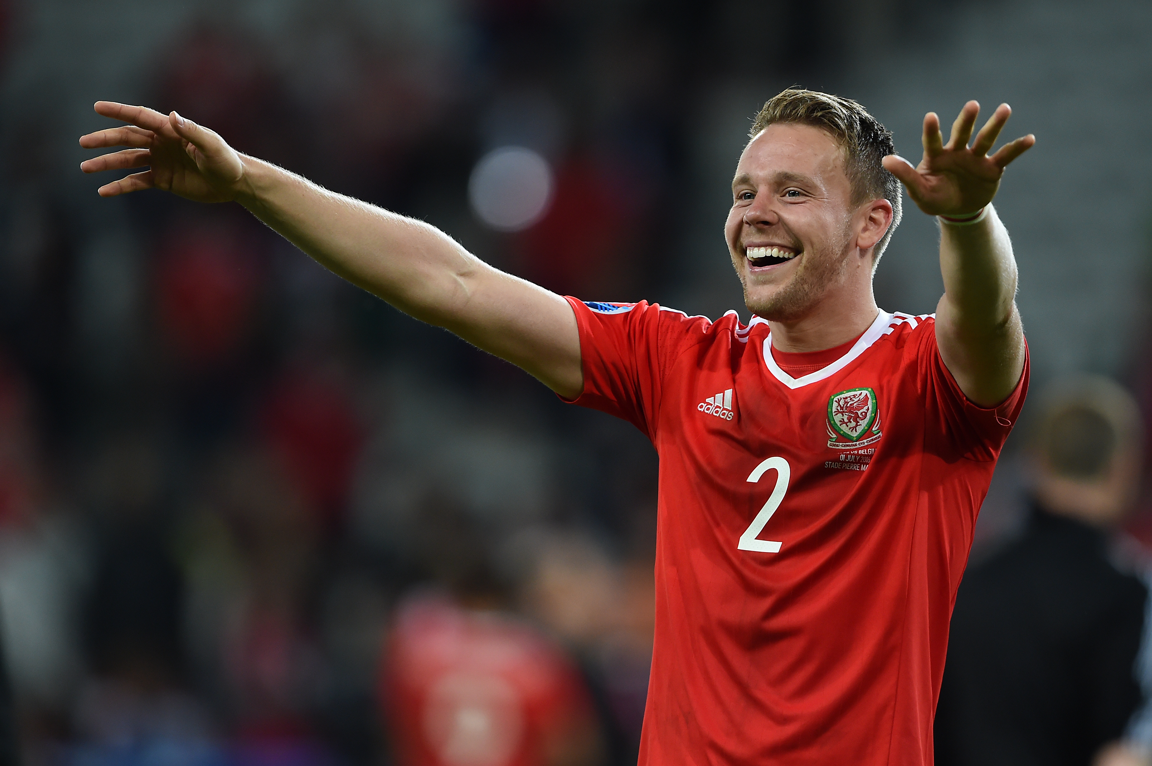 Proud' Chris Gunter did not expect to win 100 caps for Wales | FourFourTwo
