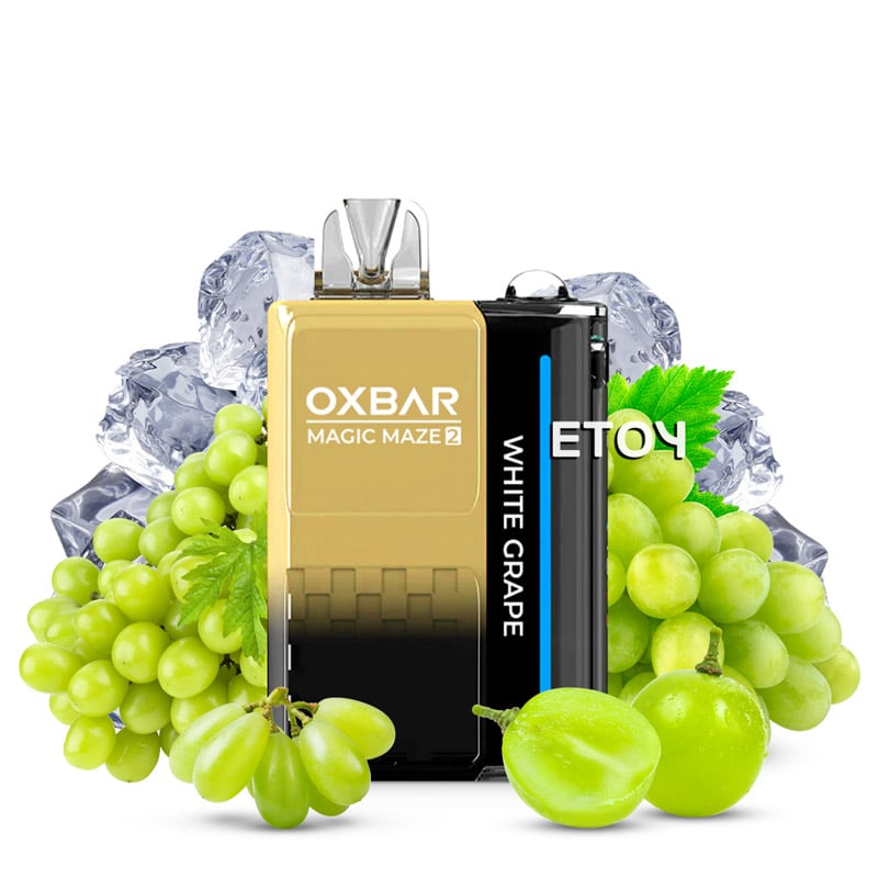 Oxva Oxbar Magic Maze 2 White Grape - Vape Pod dùng một lần 30000 Puffs