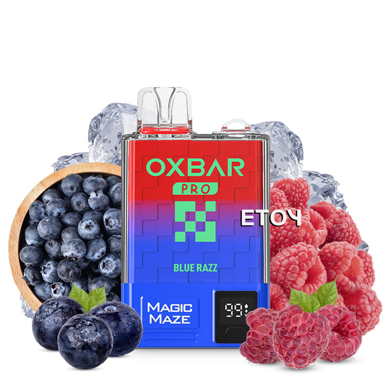 Oxva Oxbar Magic Maze Pro Blue Razz - Vape Pod dùng một lần 10000 Puffs