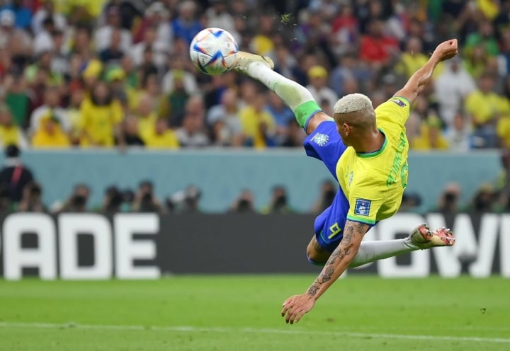 Richarlison đoạt giải bàn thắng đẹp nhất World Cup 2022